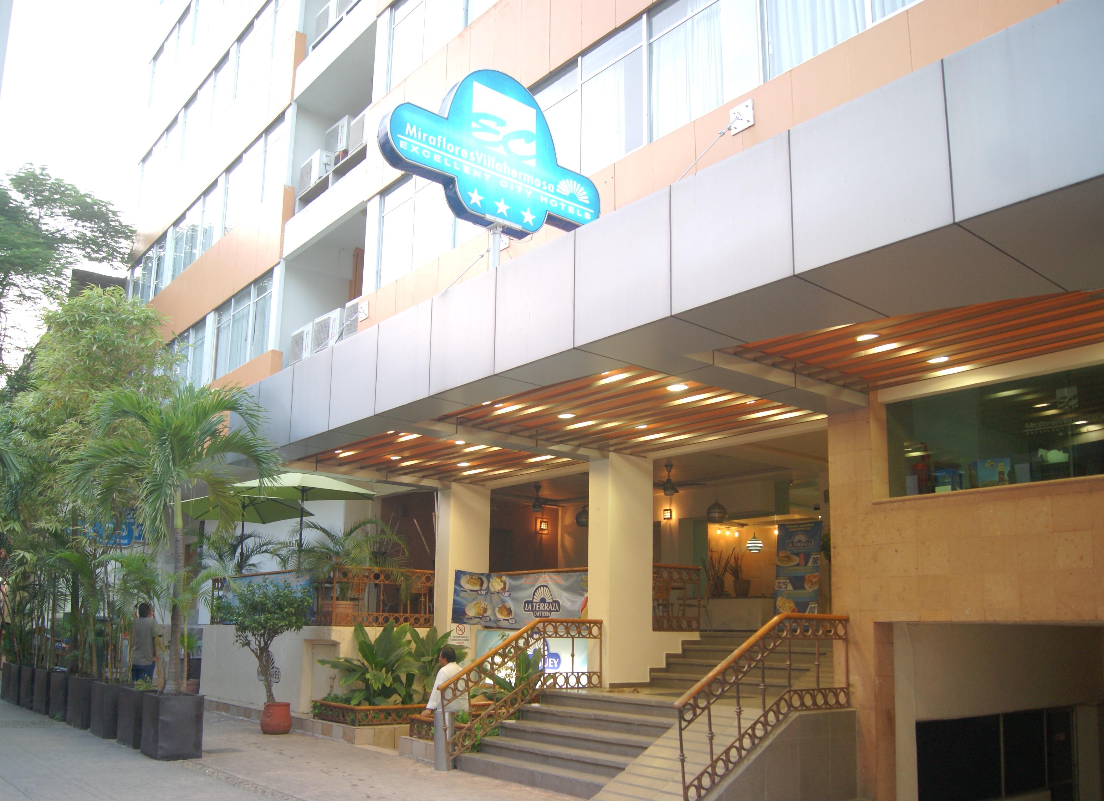 Hotel Miraflores Виляермоса Екстериор снимка